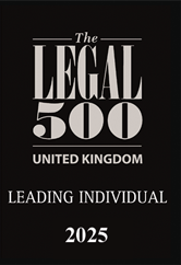 Commercial Chambers The Legal 500 United Kingdom Leading Individual 2022 Award